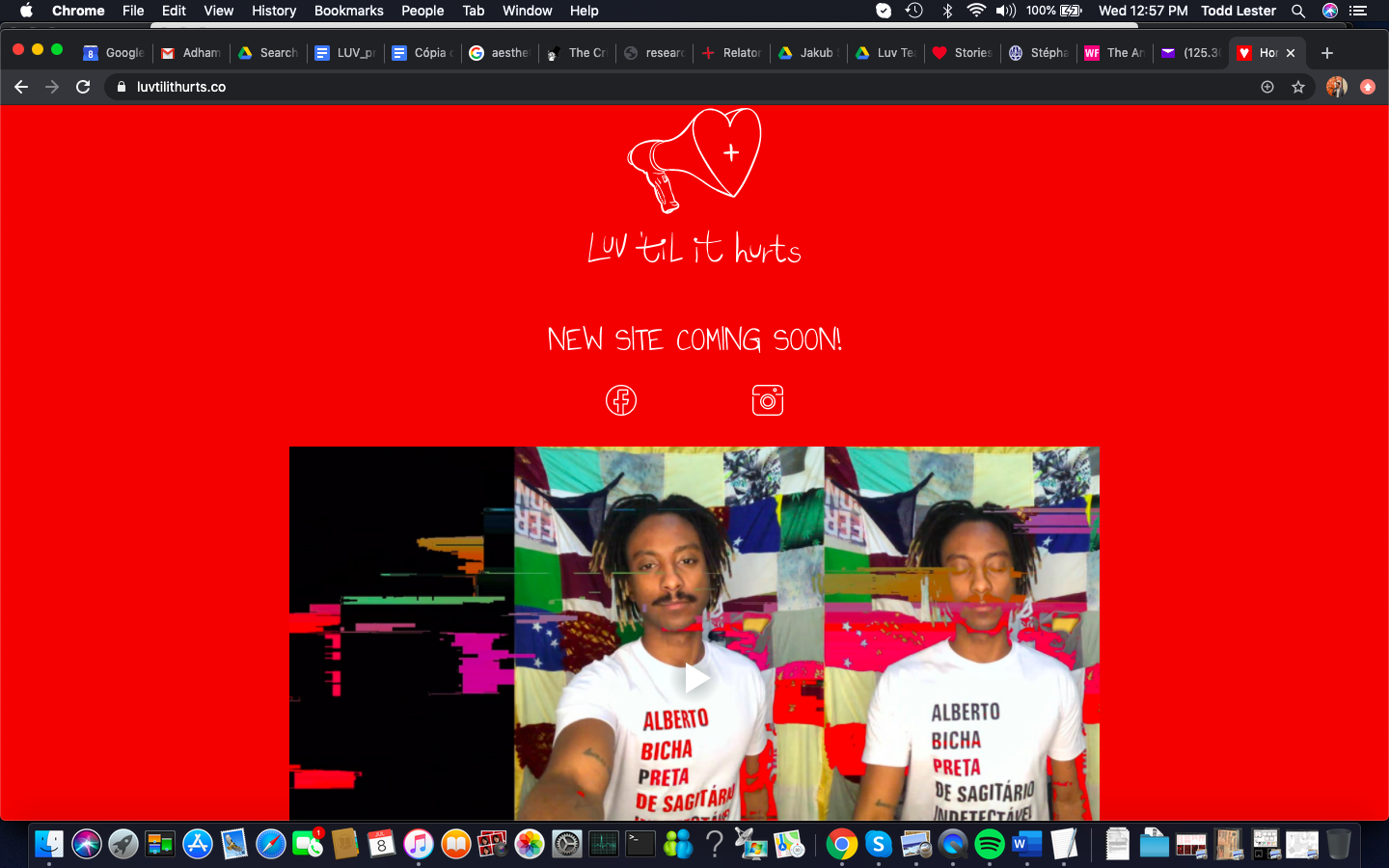 One luv ends and another begins; HIV2020; etc.