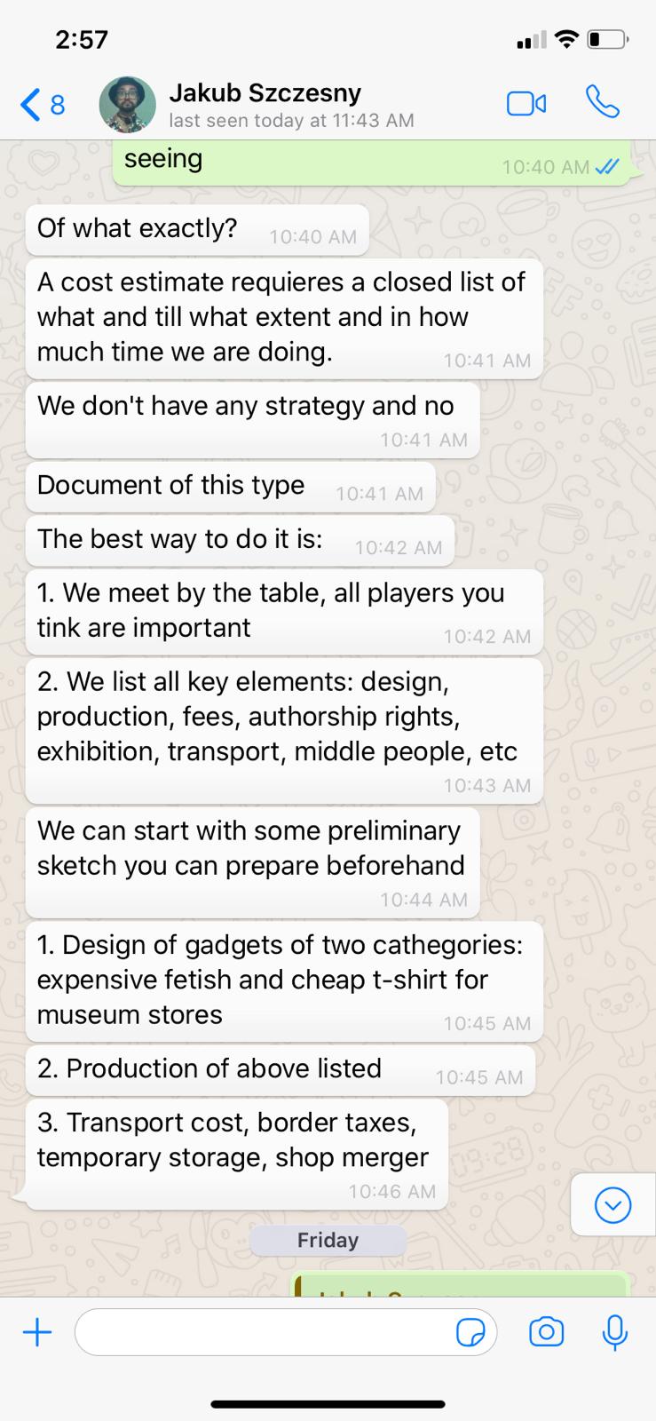 Instructions from next-LUV designer for NYC mtg